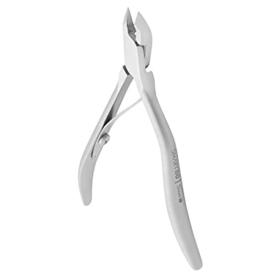 Image of Staleks Pro Professional Cuticle Nippers Smart 80 Half Jaw 5 mm Blade Pack of 1 Model NS 80/5