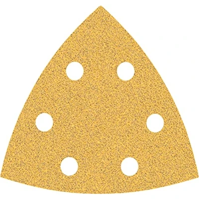 Image of Bosch Professional 5x Expert C470 Sandpaper (93x93 mm, Grit 60, Accessories Delta Sander)
