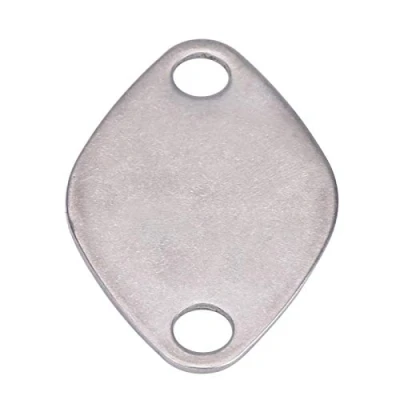 Image of Qiilu EGR Valve Blanking Block Plate Kit