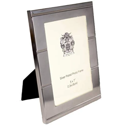 Image of Mano The Jericho Silver Plated Photo Frame 5 x 7 inch (13 18 cm)