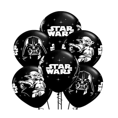 Image of 6x12 Star Wars Latex Balloons Childrens