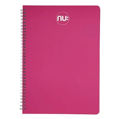 Image of NU: Notebooks Spectrum Autumnal Range Mulburry Journal Notebook Wirebound A4 Notepad 150 Pages