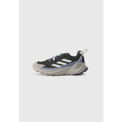 Image of adidas Women&#039;s Terrex Trailmaker 2 Gore TEX Speed LACE Hiking Shoes, Core Black/Grey Two/Preloved Violet, 3.5 UK