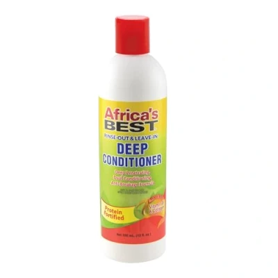 Image of AFRICA&#039;S BEST DEEP CONDITIONER / LEAVE IN /AFRO HAIR CARE 356ml
