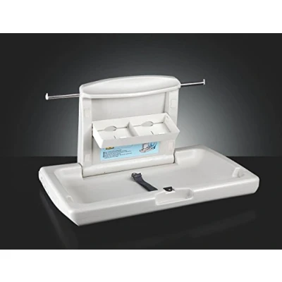 Image of Wall Mounted Baby Changing Table Unit Changer Nappy Station Commercial FOLD Down