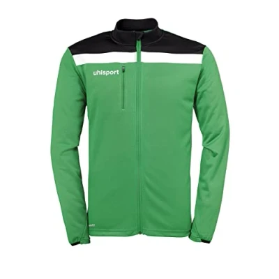 Image of Uhlsport Offense 23 Jacket Children&#039;s Green/Black/White, 128