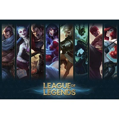 Image of ABYstyle League of Legends Champions 61 x 91.5cm Maxi Poster