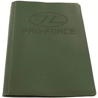 Image of Highlander Military Document Folder A6 Size 20 Page Sleeves Mens
