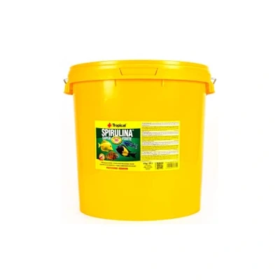 Image of SUPER Spirulina FORTE 36% 21L / 4kg High Flakes for Algae Eating Fish (Color, Growth &amp; Digestion Boost)