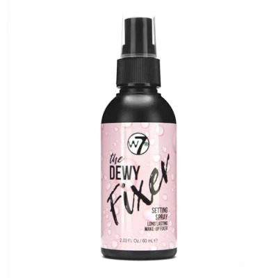 Image of W7 The Fixer Makeup Setting Spray Dewy Finish Long Lasting, Ultra Fine Formula Cruelty Free and Vegan