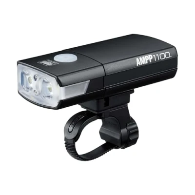 Image of Cateye AMPP USB Rechargeable Front Bike Light 1100 Lumens