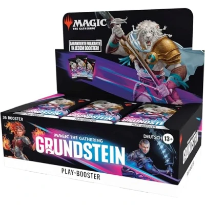 Image of Magic The Gathering Foundation Stone Play Booster Display (German Version)