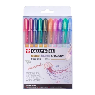 Image of SAKURA Jelly Roll X10 Gold Silver Shadow