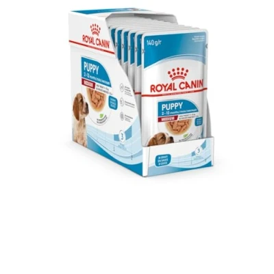 Image of ROYAL CANIN Medium Puppy Wet 10 x 140g