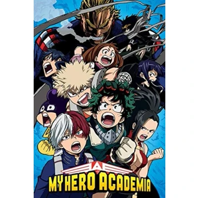 Image of My Hero Academia Poster Cobalt Blast Group (61cm x 91,5cm)