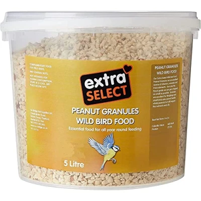 Image of Extra Select Peanut Granules Wild Bird Food Treat Tub, 5 Litre