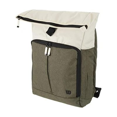 Image of Wilson Ladies&#039; Tennis Backpack, For up to 2 Rackets, Polyester, Cream Colour