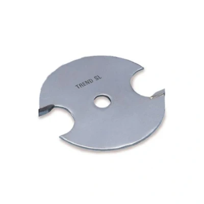 Image of Trend Professional 1/4 Inch Bore Slotter, 5.5mm Kerf, Slot Cutter with 36mm Cut Diameter, 2 Teeth, Tungsten Carbide Tipped, SL/H
