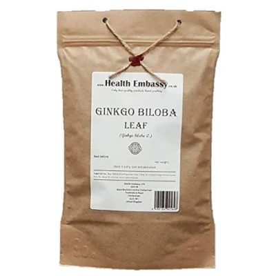 Image of Health Embassy Ginkgo biloba Leaf (Ginkgo L) (100g)