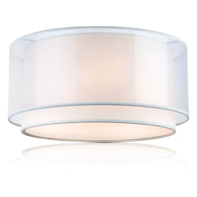 Image of Chicago 3 Light Flush Cream, E27