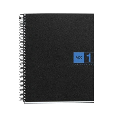 Image of Mr Basicos Pad 1 2651 colore Format A5 Thickness 80 Sheets Cuadricula Polypropylene Blue