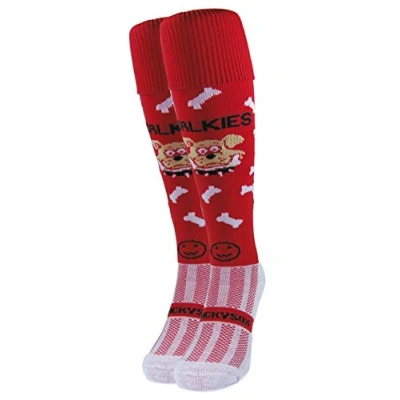 Image of WackySox Walkies Knee Length Sports Socks