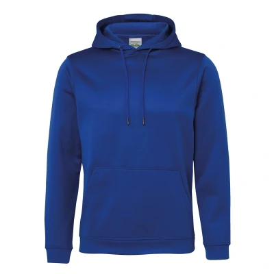 Image of AWDis Men&#039;s Sports Polyester Hoodie, Blue (Royal Blue), Medium