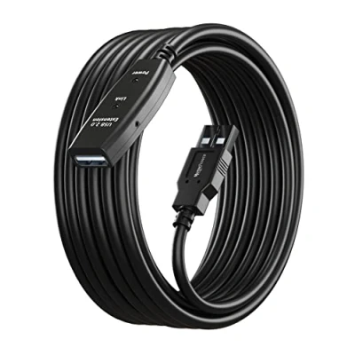 Image of MutecPower 10m USB 2.0 male to female Cable with Extension chipset Active Repeater 10 Meters