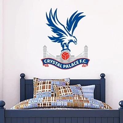 Image of Beautiful Game Crystal Palace Football Club Crest Wall Art Sticker Mural Decals (90cm)