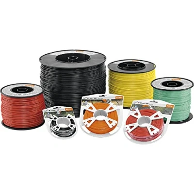 Image of Stihl 9302338 Round x 14 m Grass Trimmer Line Orange 2.4 mm 14.6 m, Brush Cutter Line,