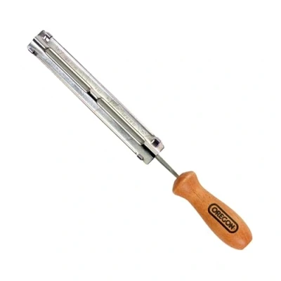 Image of OREGON 3/16 Inch (4.8 mm) Chainsaw File and Holder with Angle Guides to Sharpen, .325 Chains (Q18228C)