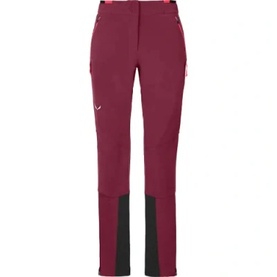 Image of SALEWA Women LAGORAI DST W PNT Ski Pants, Rhodo red/6080, 46/40
