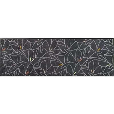 Image of Wash+Dry Linostre Door Mat 60 x 180 cm Grey Inside and Outside Washable