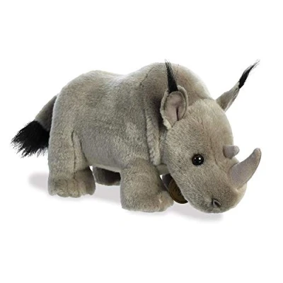 Image of Aurora, 26437, MiYoni Rhinoceros 10In, Soft Toy, Grey