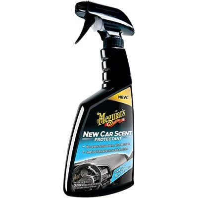 Image of Meguiar&#039;s G4216EU New Car Scent Interior Dash &amp; Trim Protectant 473ml. Cleans, shines protects