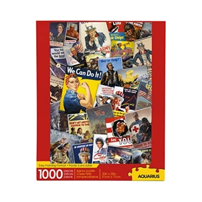 Image of Smithsonian War Posters 1000 Piece Jigsaw Puzzle