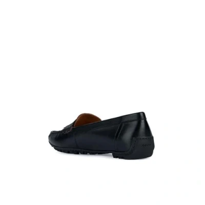Image of Geox Women&#039;s D Cosmopolis + Grip Moccasin, Black, 7.5 UK