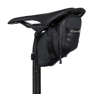 Image of Lizard Skins Super Cache Saddle Bag Jet Black