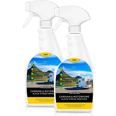 Image of Pro Kleen Caravan &amp; Motorhome Black Streak, Algae Mould Remover (2 x 750ml Pack)