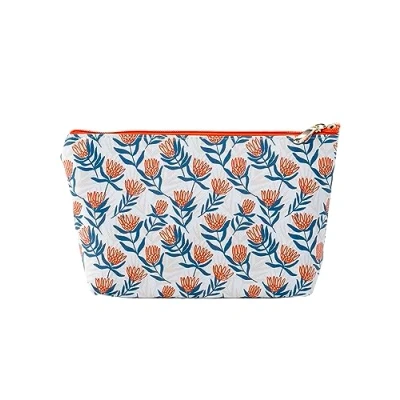 Image of Puckator Protea Pick of The Bunch Medium PVC Toiletry Makeup Wash Bag Make Up Travel Toiletries for Women and Men Case Cosmetic Kids