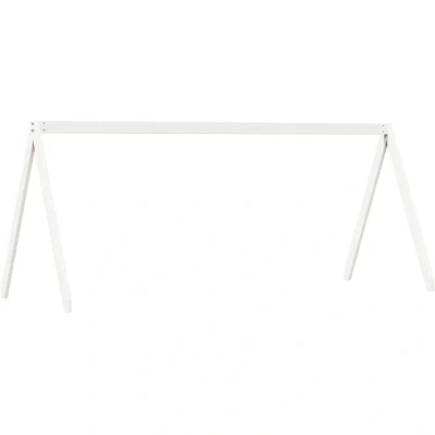 Image of vidaXL Kids&#039; Bed Roof White 209x95.5x88 cm Solid Wood Pine