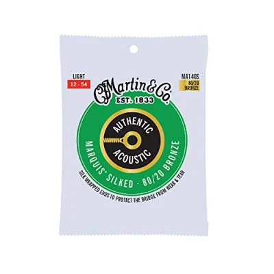 Image of Martin MA140S Authentic Acoustic Marquis Silked 80/20 Bronze Light ( 12 54 )