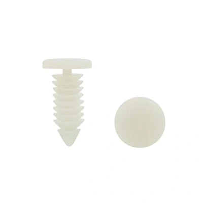 Image of sourcingmap 100 Pcs Plastic Door Fender Push Rivets Fastener 8mm Hole for Auto