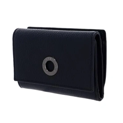 Image of Mandarina Duck Women&#039;s Mellow Leather P10FZP65 Wallet, Dress Blue, 13,5x9,5x3,5 (L x H W)