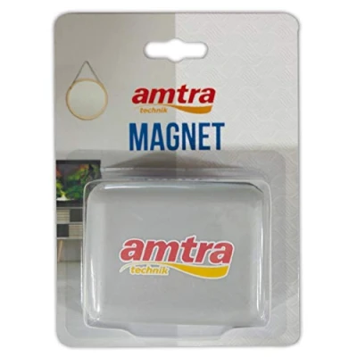 Image of Amtra Wave Magnet Large Aquarium Cleaning Squeegee, Scraper Brush with Magnet, Size 8x5x6 cm