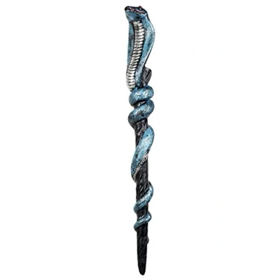 Image of Dark Wizard Staff Prop Snake Magic Sceptre 64cm