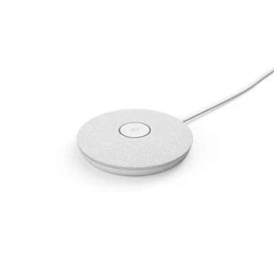 Image of Logitech Rally Mic Pod Four Omnidirectional Beamforming Microphones, AI filter, Voice Activity Detector, Acoustic Echo Cancellation White (952 000038)