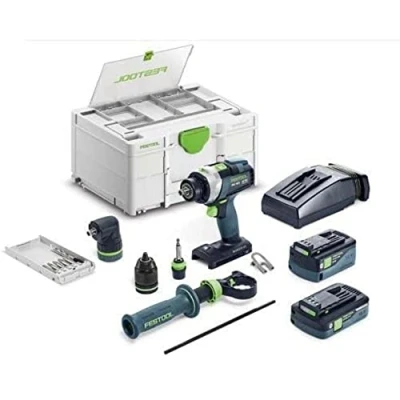 Image of Festool Cordless Percussion Drill TPC 18/4 5,0/4,0 I Set QUADRIVE