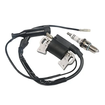 Image of Carkio Ignition Coil with Candle Compatible Honda Gx240 Gx270 Gx340 Gx390 8 9 11 13hp Engine New