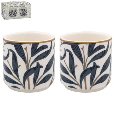 Image of The Leonardo Collection LP95709 Egg Cups, Ceramic, Blue, Green